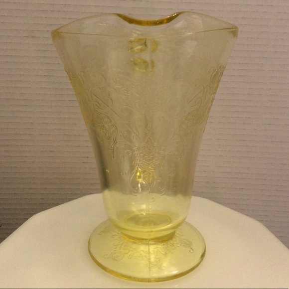 Depression Glass Florentine No.2 / Poppy - Picture 4 of 7